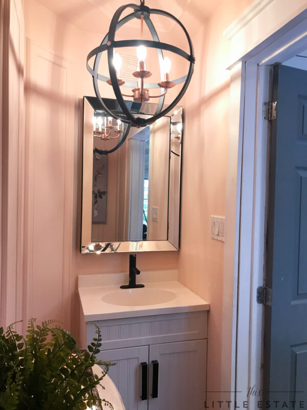 One Room Challenge (Fall 2018 Pretty Pink Powder Room Reveal!) This Little Estate