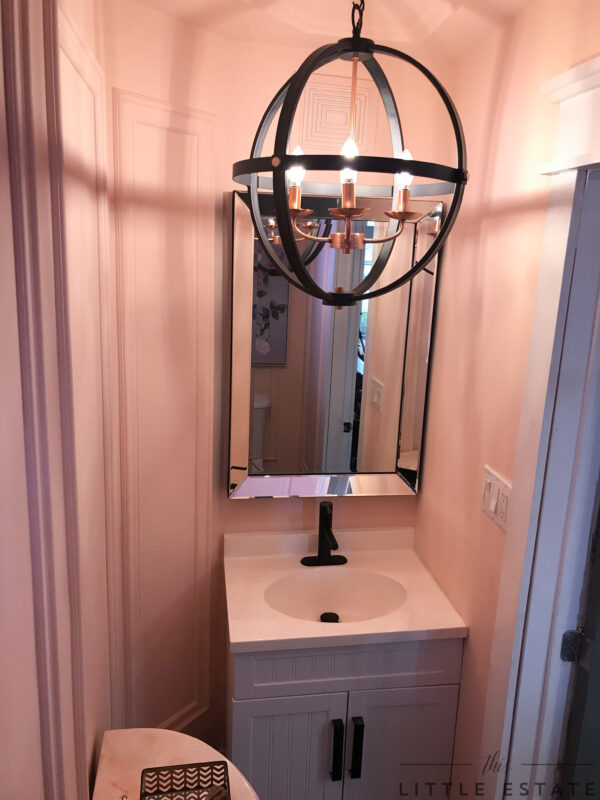 One Room Challenge (Fall 2018 Pretty Pink Powder Room Reveal!) This